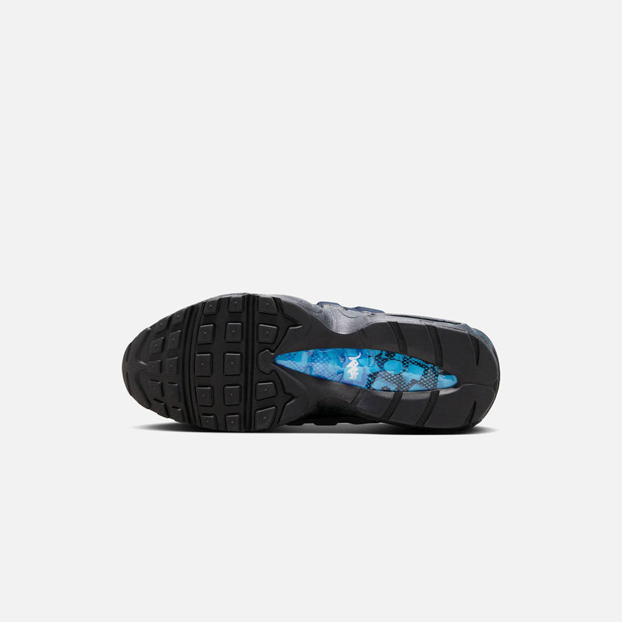 Obsidian / Black / Blue Men Kith Nike x Stash Air Max 95 Sneakers | 6025-CYDTF