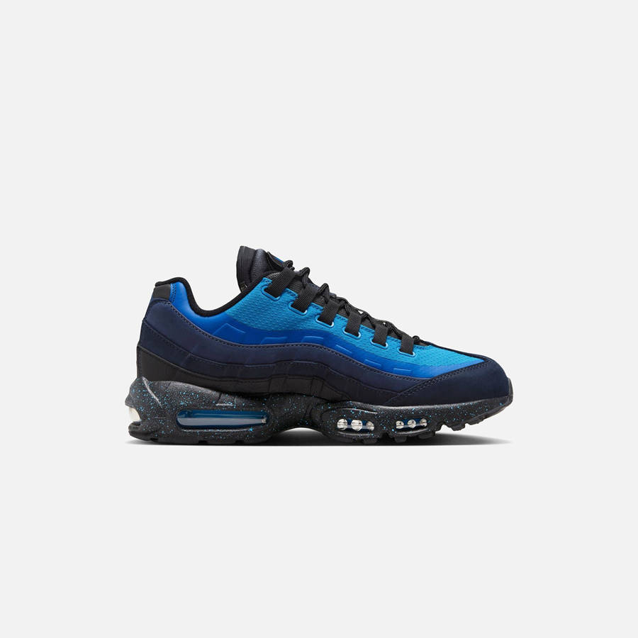 Obsidian / Black / Blue Men Kith Nike x Stash Air Max 95 Sneakers | 6025-CYDTF