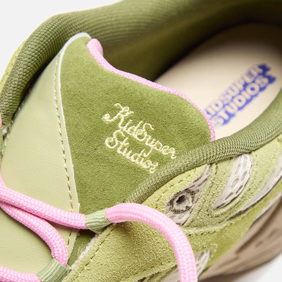 Olive Green Men Kith PUMA x Super Velophasis NU Sneakers | 4795-VCIYM