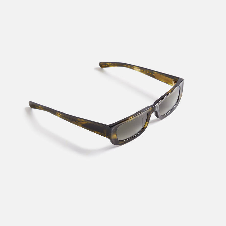 Olive Men Kith Flatlist Bricktop Sunglasses | 0541-JPNFG