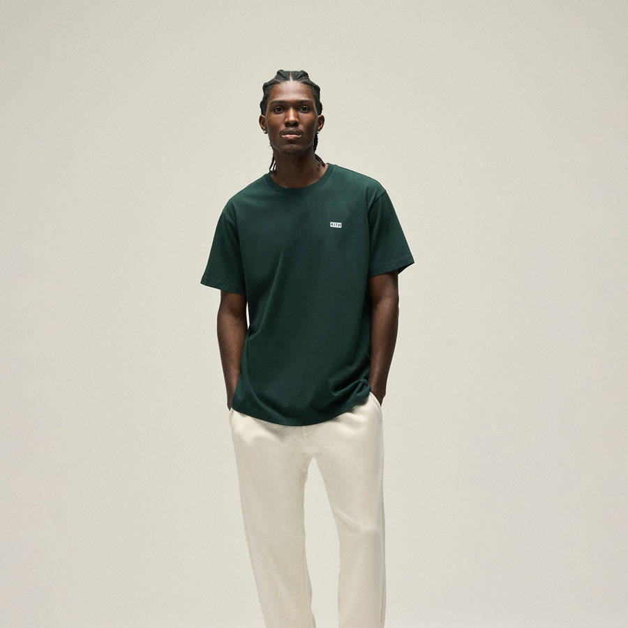 Olive Men Kith LAX Shirts | 3651-KEZSA