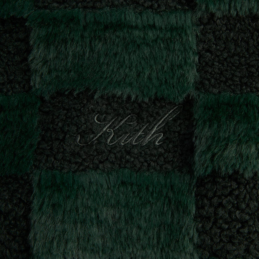 Olive Men Kith Lloyd Faux Fur Coaches Jackets | 1250-HGZDT