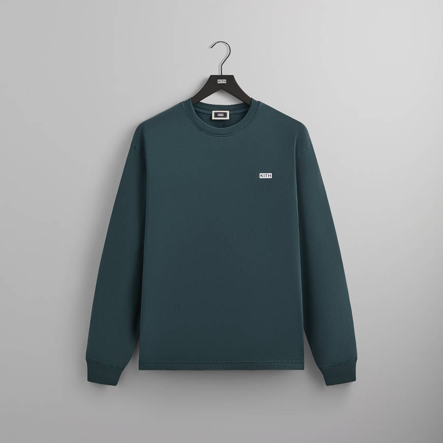 Olive Men Kith Long Sleeve LAX Shirts | 1285-FXLAM