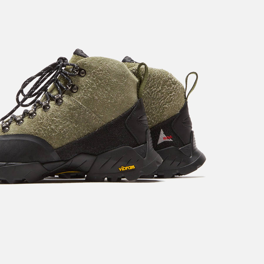 Olive Men Kith ROA Andreas Hiking Boots | 5980-DGJQT