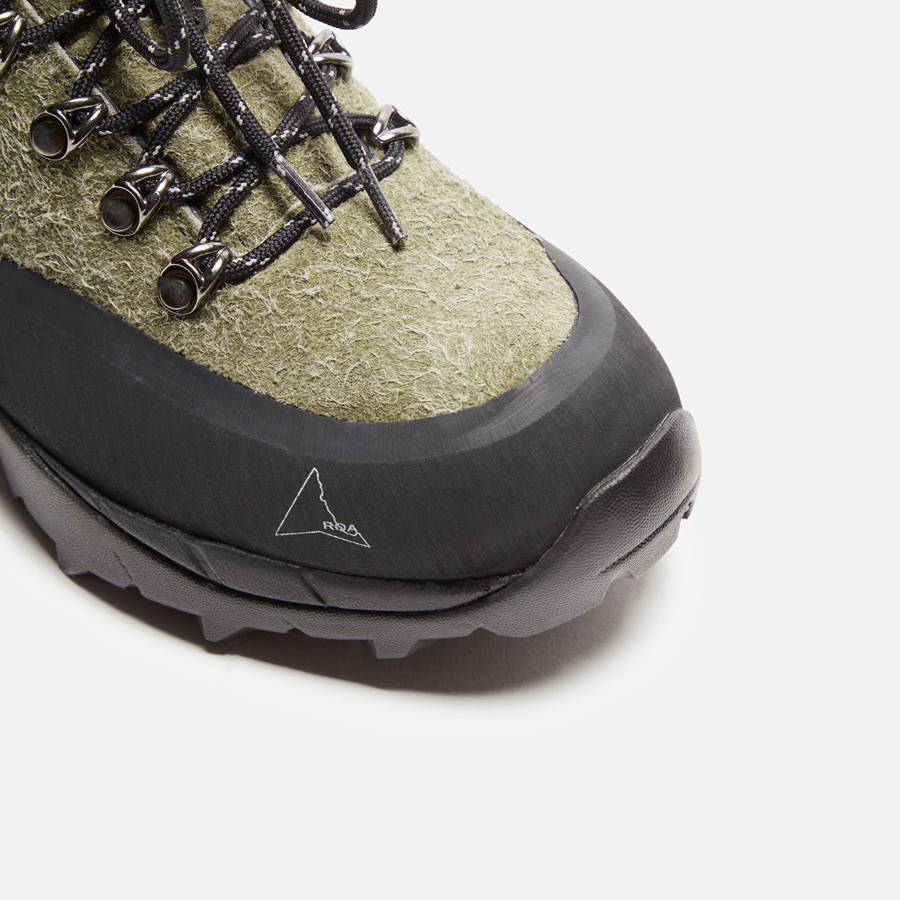 Olive Men Kith ROA Andreas Hiking Boots | 5980-DGJQT