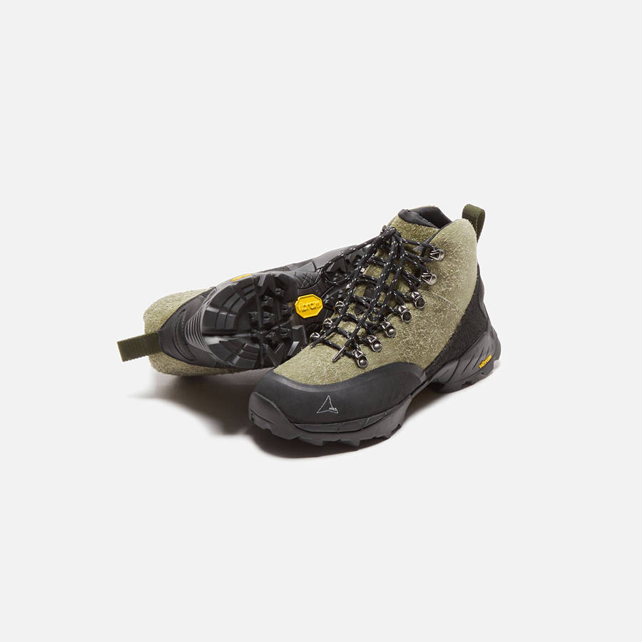 Olive Men Kith ROA Andreas Hiking Boots | 5980-DGJQT