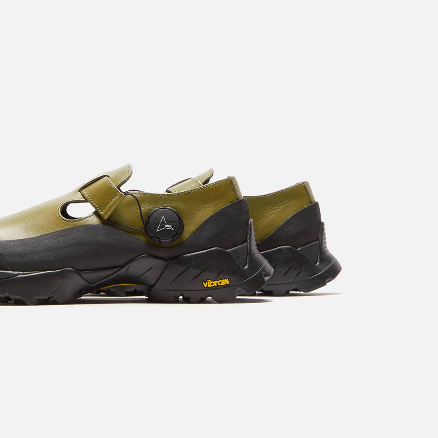 Olive Men Kith ROA Mary Jane Sneakers | 3097-UOKWL