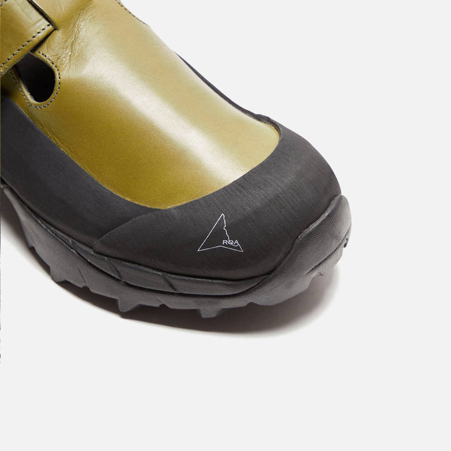 Olive Men Kith ROA Mary Jane Sneakers | 3097-UOKWL