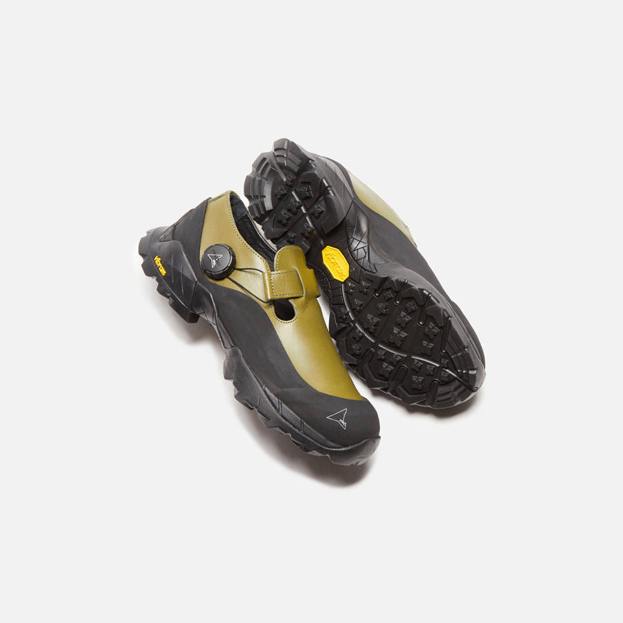 Olive Men Kith ROA Mary Jane Sneakers | 3097-UOKWL