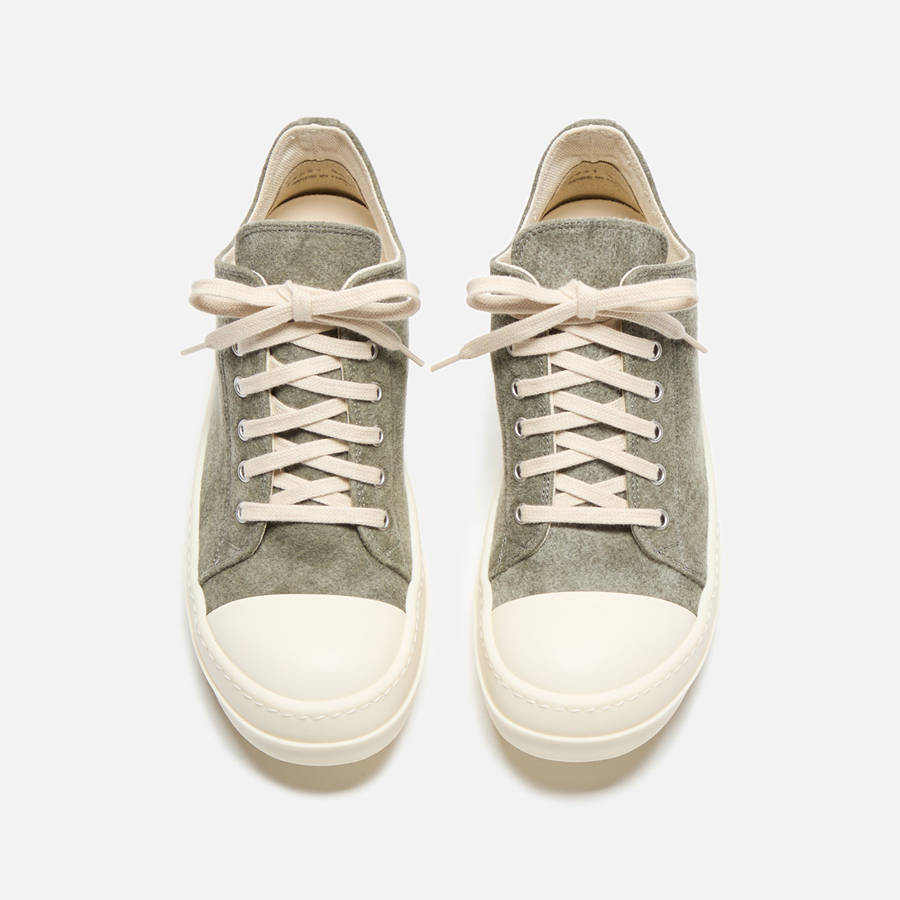 Olive Men Kith Rick Owens DRKSHDW Sneakers Low Sneakers | 9627-DSAEZ