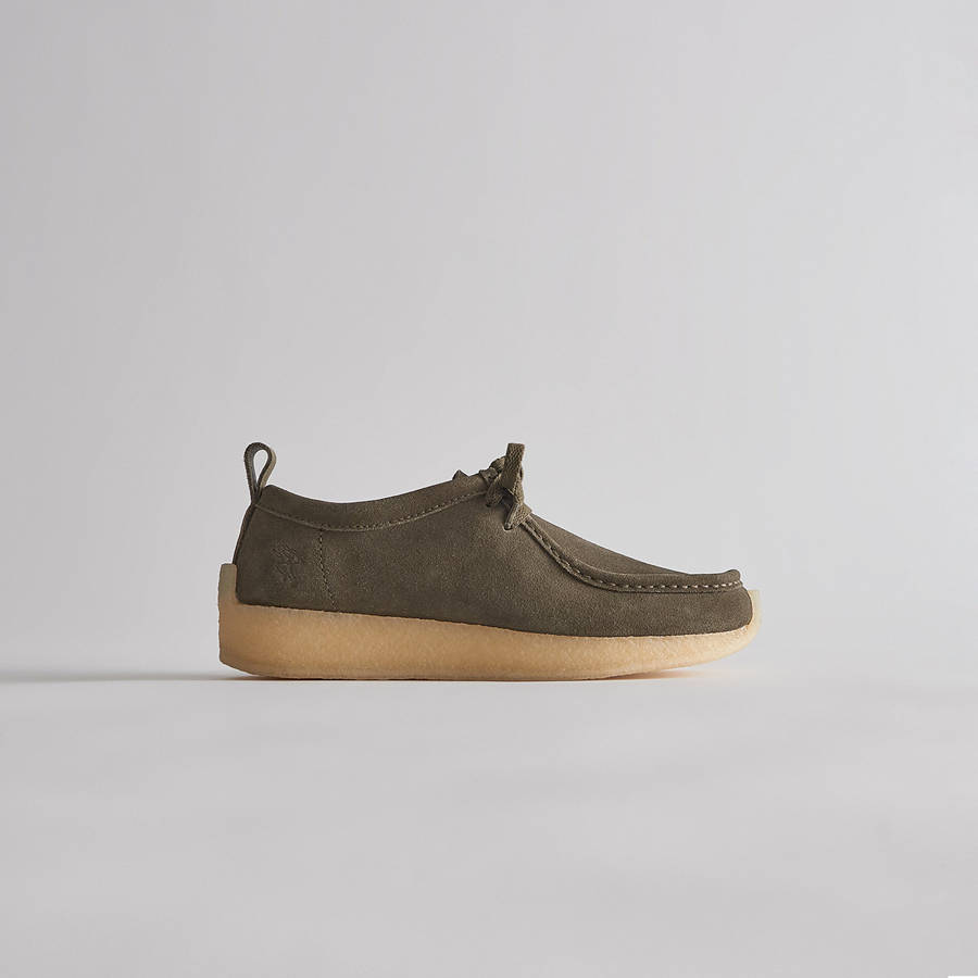 Olive Men Kith Ronnie Fieg for Clarks Rossendale Sneakers | 3576-RNAZS