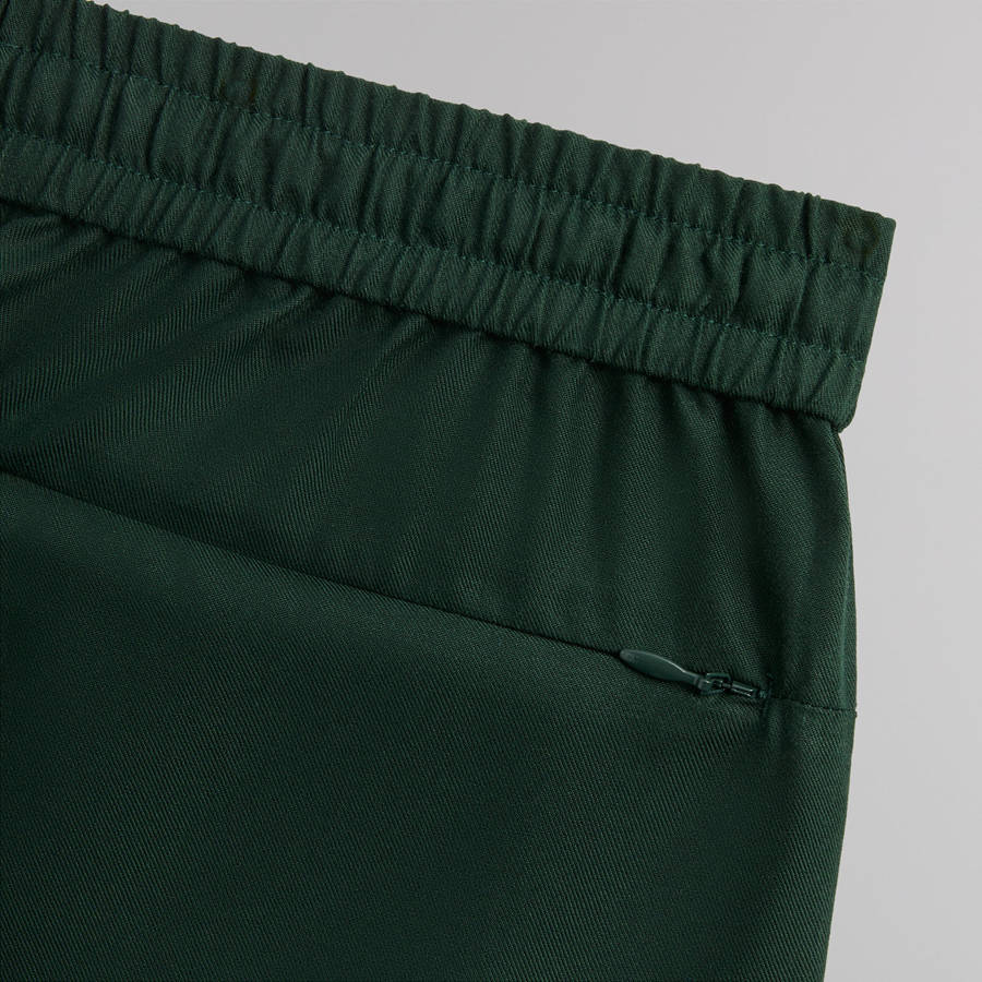 Olive Men Kith Silk Cotton Cedar Shorts | 0465-OGEBS