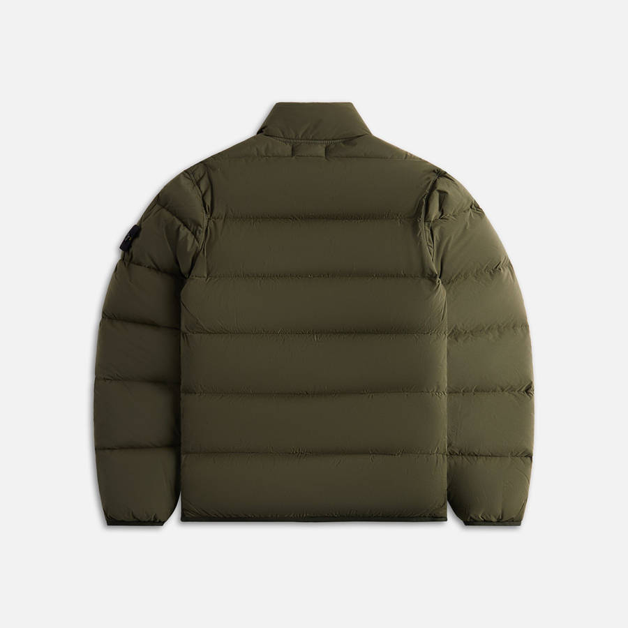 Olive Men Kith Stone Island Real Down Jackets | 3546-OVCTH
