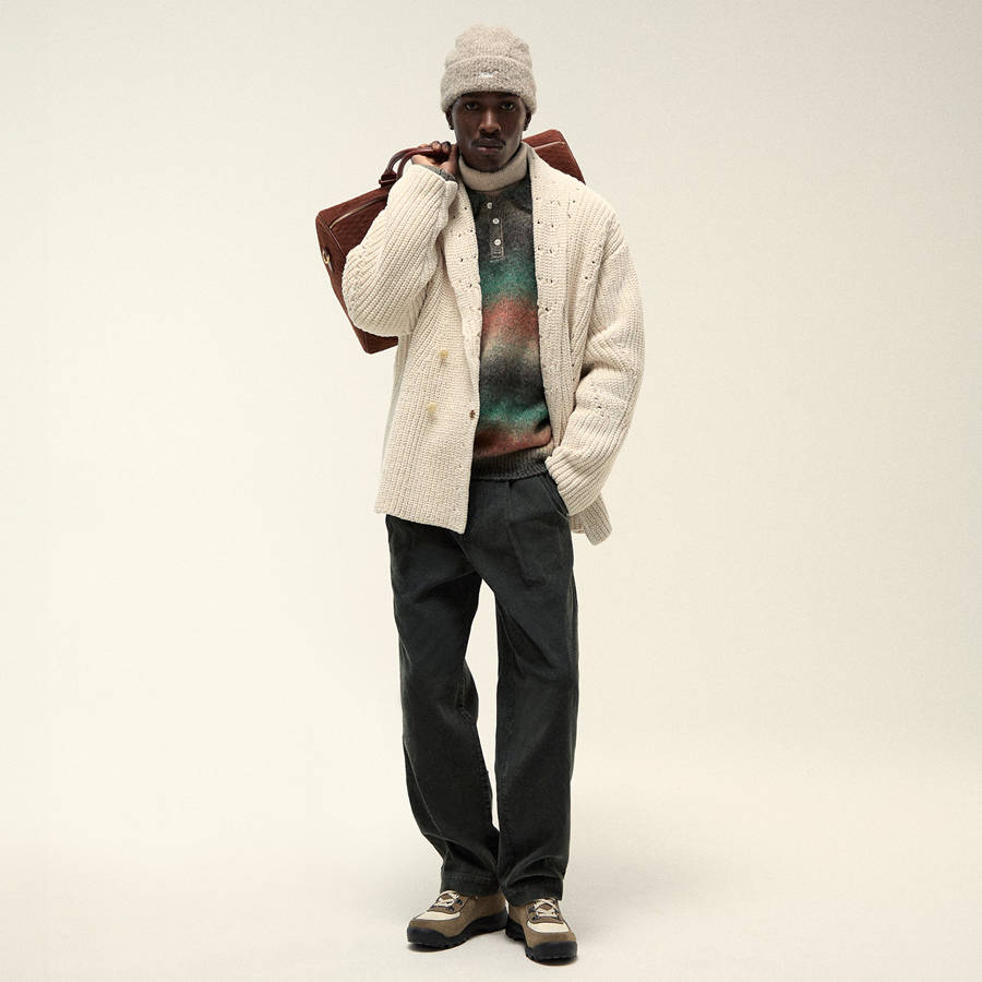 Olive Men Kith Washed Corduroy Montrose Pants | 2453-KZHJM
