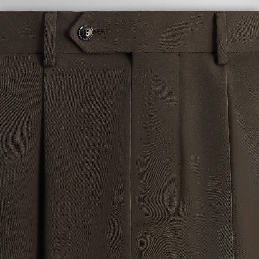 Olive Men Kith and Giorgio Armani Trouser Trousers | 9467-HEQRS
