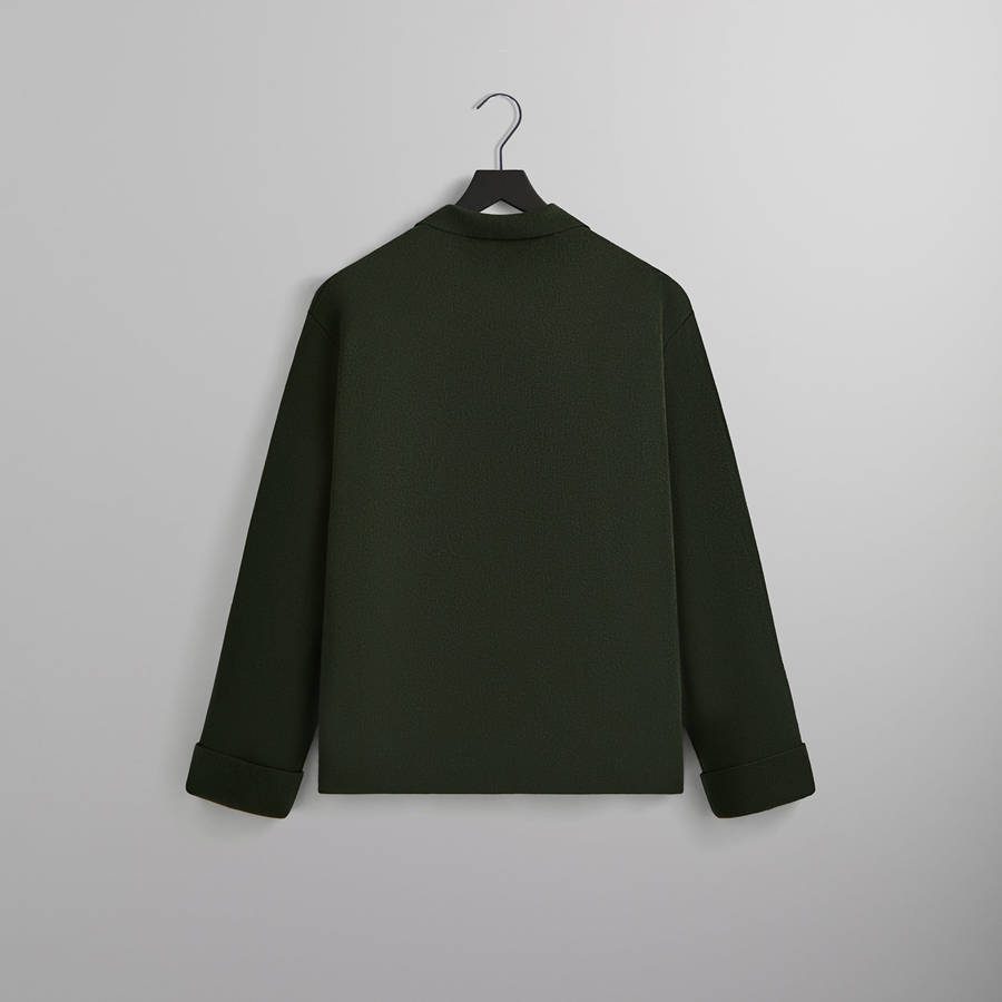 Olive Men Kith for BMW Knit Kai Blazer Jackets | 4256-PNJCB