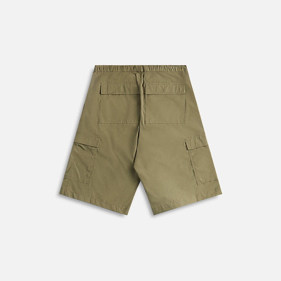 Olive Women Kith Local European Bermuda Parachute Shorts | 3528-NSTOP