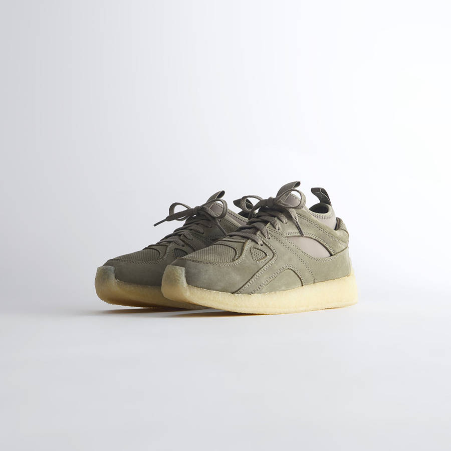 Olive Women Kith Ronnie Fieg for Clarks Breacon Sneakers | 3605-HDLPG