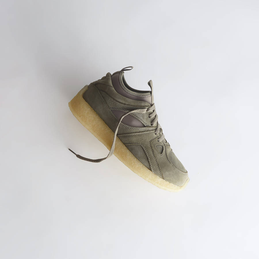 Olive Women Kith Ronnie Fieg for Clarks Breacon Sneakers | 3605-HDLPG