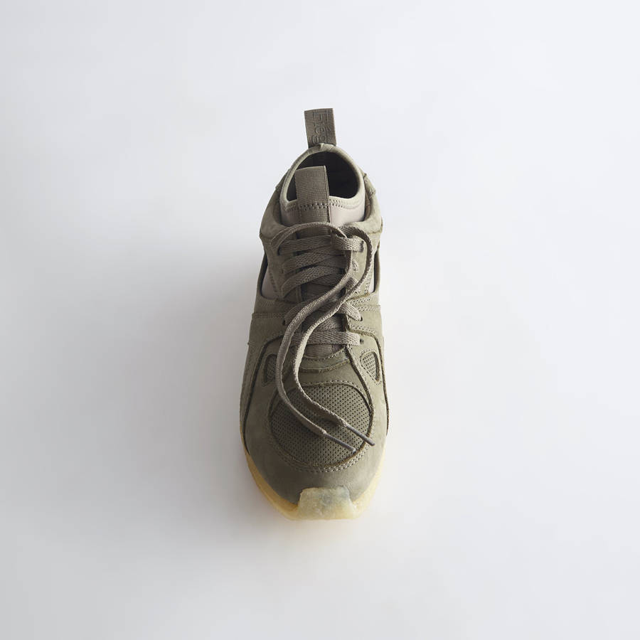 Olive Women Kith Ronnie Fieg for Clarks Breacon Sneakers | 3605-HDLPG