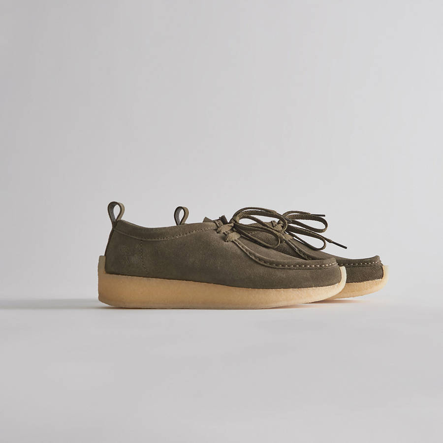 Olive Women Kith Ronnie Fieg for Clarks Rossendale Sneakers | 7450-OLBUM