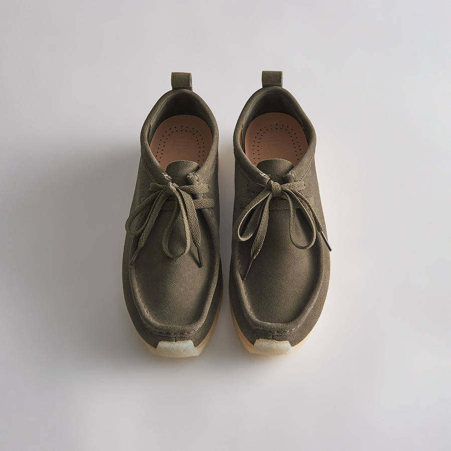 Olive Women Kith Ronnie Fieg for Clarks Rossendale Sneakers | 7450-OLBUM