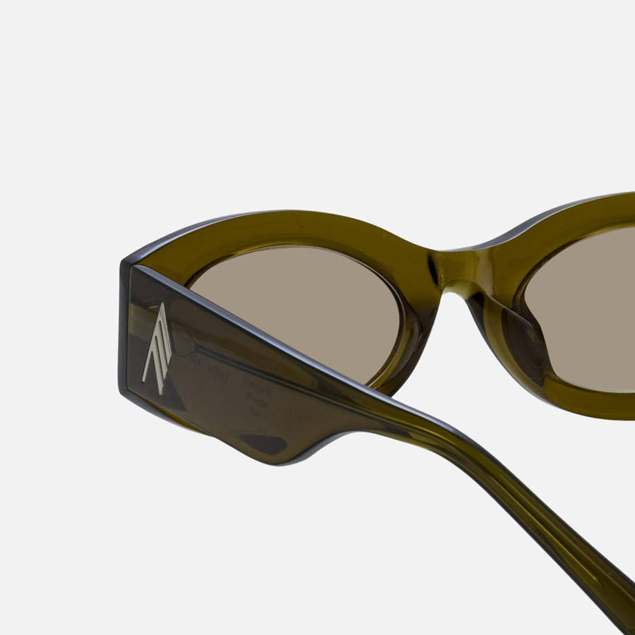 Olive Women Kith The Attico Berta Frame Sunglasses Eyewear | 1068-NIQFW