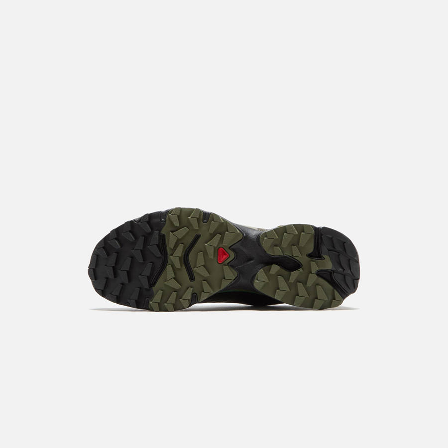 Olive / Black Men Kith Salomon XT-4 OG Sneakers | 8159-ZTXPO
