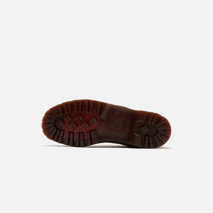 Olive / Dark Brown Men Kith Dr. Martens Lowell Derby | 6512-SIFEO