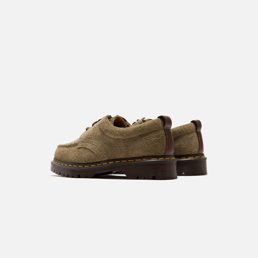 Olive / Dark Brown Women Kith Dr. Martens Lowell Derby | 4139-XBVFD