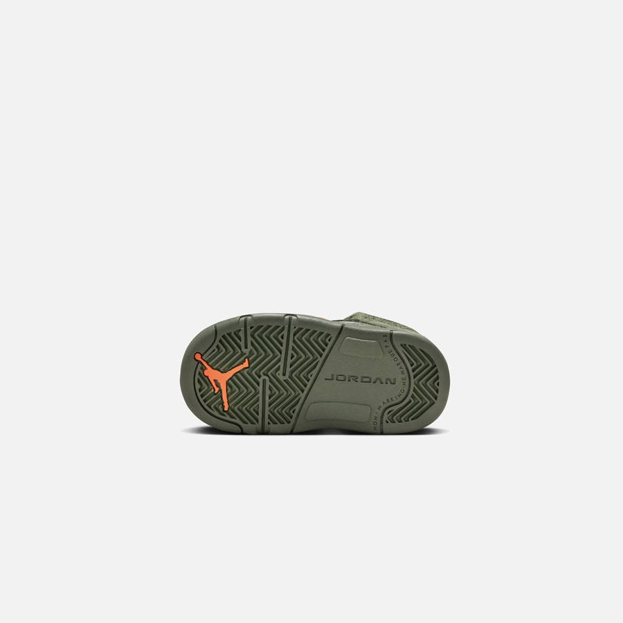 Olive / Orange Kids' Kith Jordan TD Air Jordan 5 Retro Sneakers | 6195-CFXNI