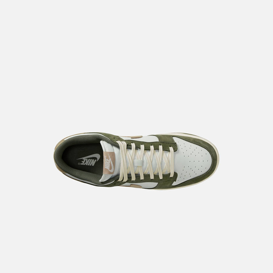 Olive / White Men Kith Nike Dunk Low Retro PRM Sneakers | 5106-PJAFK