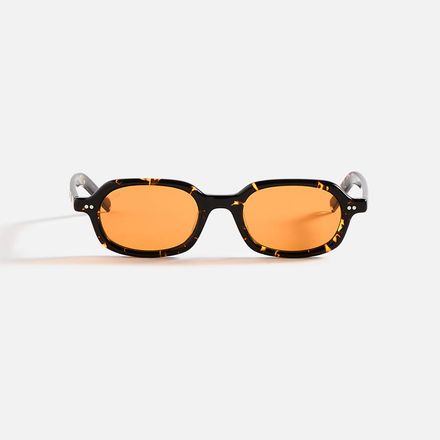 Orange Men Kith AKILA Psyche Sunglasses | 6907-XWYLD