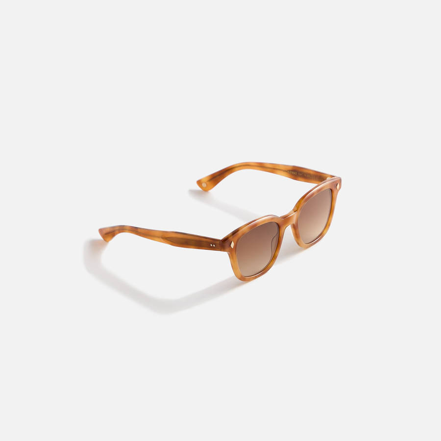 Orange Men Kith Garrett Leight Broadway Sunglass Sunglasses | 1763-RGODU