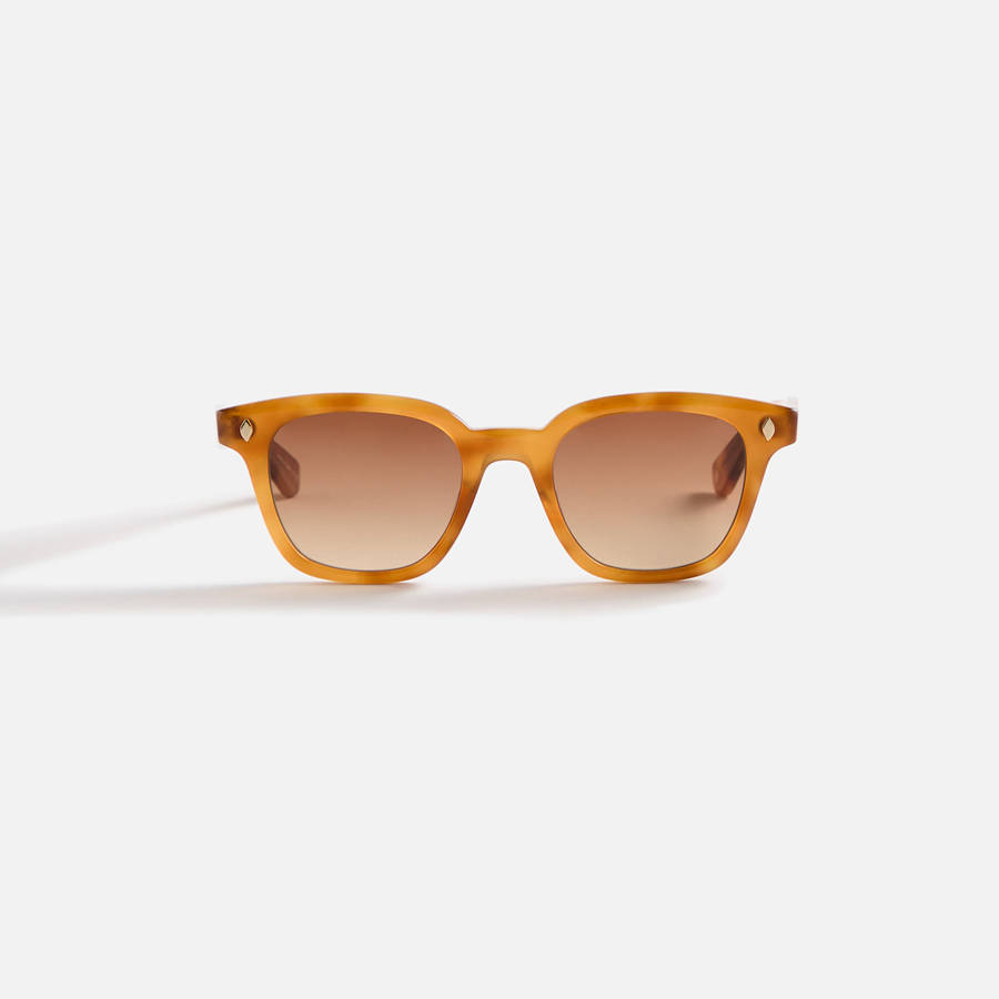Orange Men Kith Garrett Leight Broadway Sunglass Sunglasses | 1763-RGODU