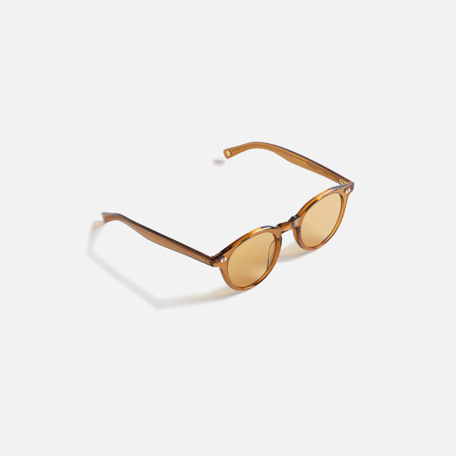 Orange Men Kith Garrett Leight Clune x Sun Sunglasses | 7106-INHMU