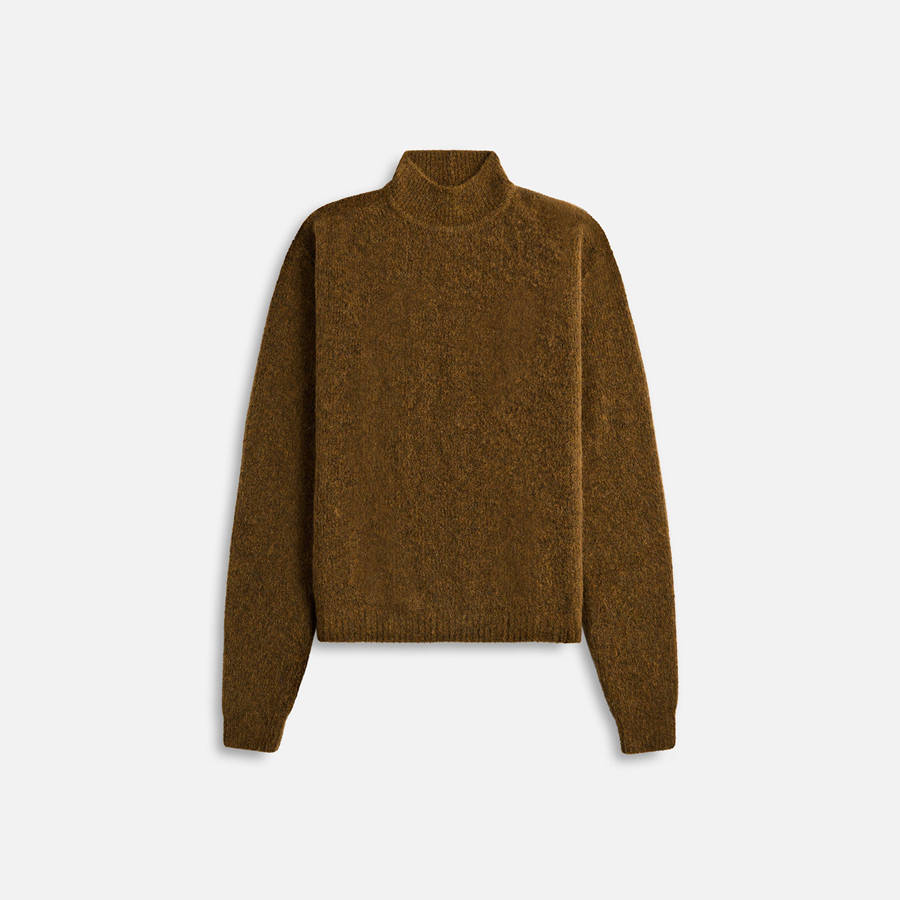 Orange Men Kith Rick Owens Maglia Turtleneck Shirts | 2498-DZIQO