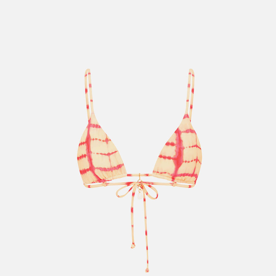 Orange Women Kith It's Now Cool The String Top Swim | 7915-FTUNK