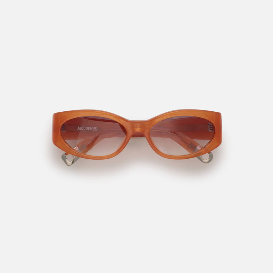 Orange Women Kith Jacquemus Ovalo Sunglasses Eyewear | 2061-GYAZM