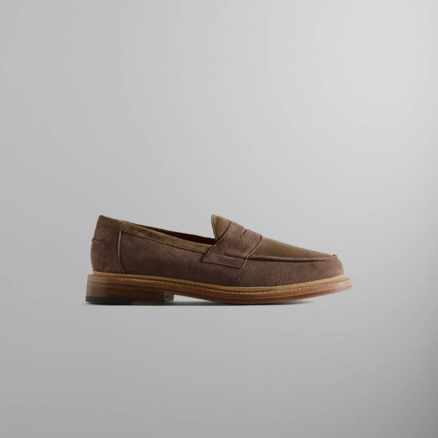 Orange Women Kith for Blackstock and Weber The Ellis Penny Loafers | 5167-JACLF
