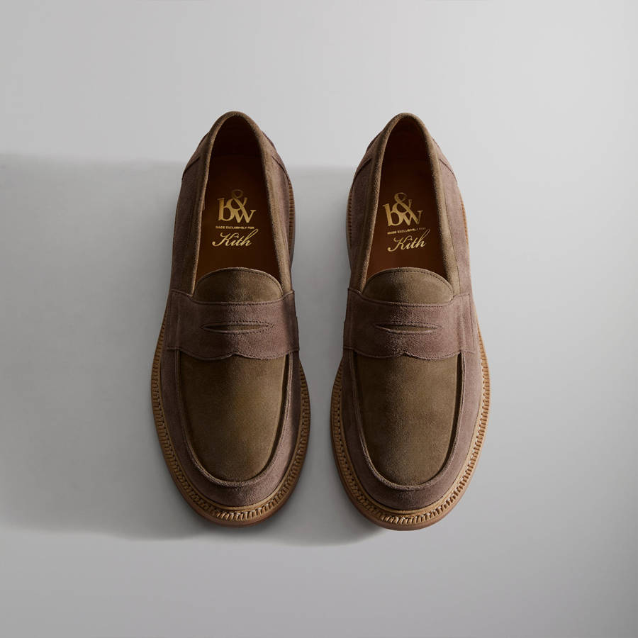 Orange Women Kith for Blackstock and Weber The Ellis Penny Loafers | 5167-JACLF