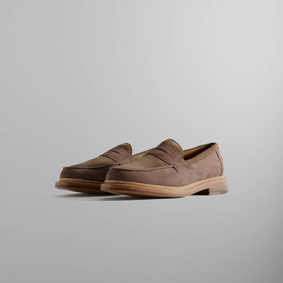 Orange Women Kith for Blackstock and Weber The Ellis Penny Loafers | 5167-JACLF