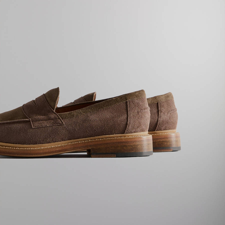 Orange Women Kith for Blackstock and Weber The Ellis Penny Loafers | 5167-JACLF
