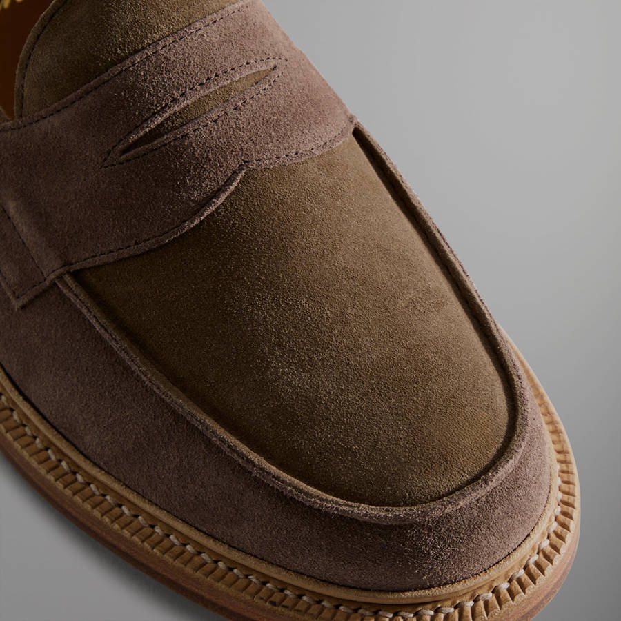 Orange Women Kith for Blackstock and Weber The Ellis Penny Loafers | 5167-JACLF