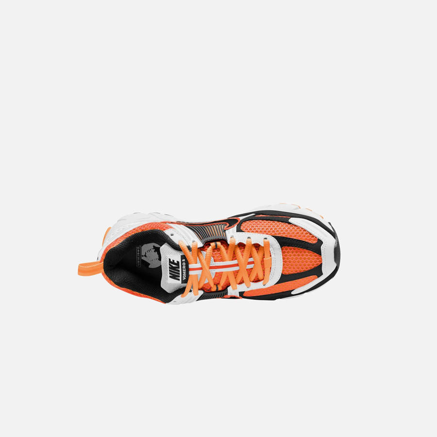 Orange / Black / White / Platinum Kids' Kith Nike GS Vomero 5 Sneakers | 9456-BZWSO
