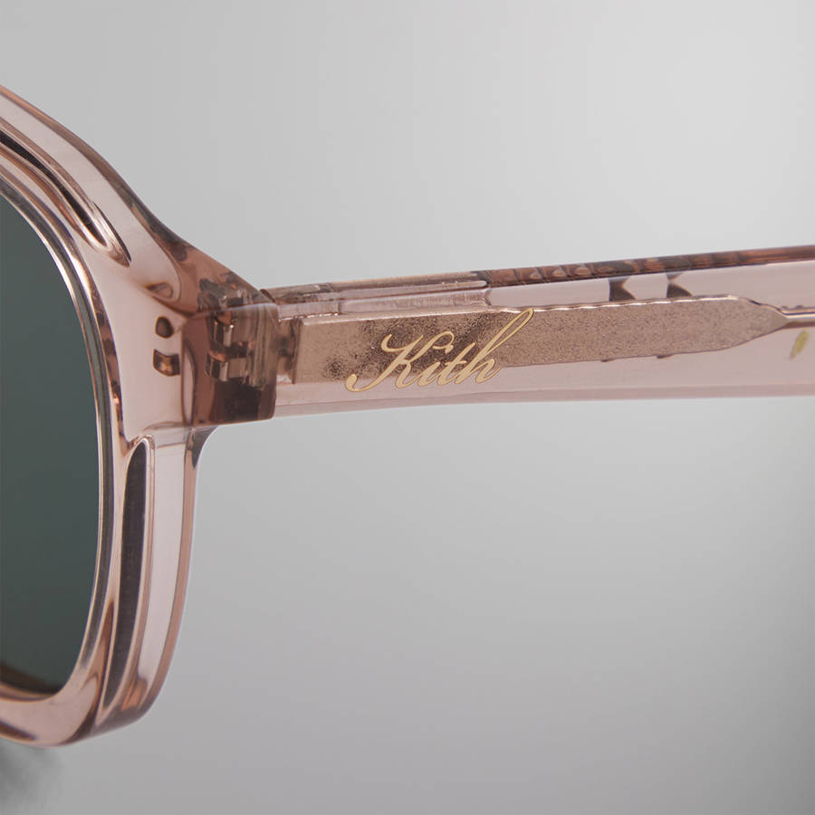 Orange / Grey Men Kith Napeague Sunglasses | 9571-WQICH