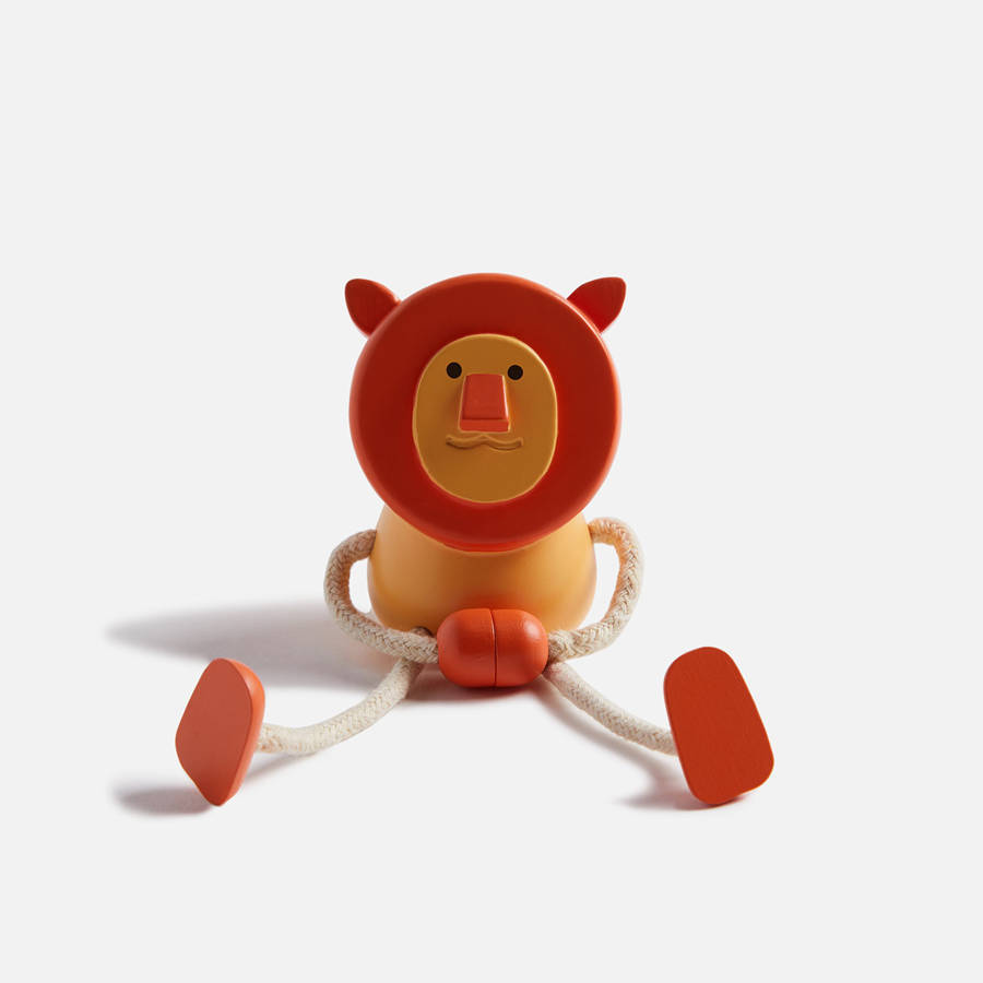 Orange / Yellow Kids' Kith Areaware Palimals Lion Toys | 1603-QENMH