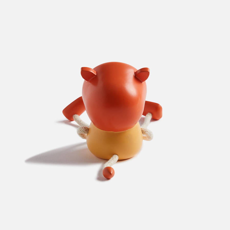 Orange / Yellow Kids' Kith Areaware Palimals Lion Toys | 1603-QENMH