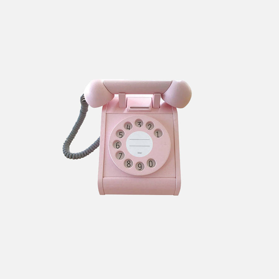Pink Kids\' Kith Kiko + GG Telephone Toys | 3784-SLBEG