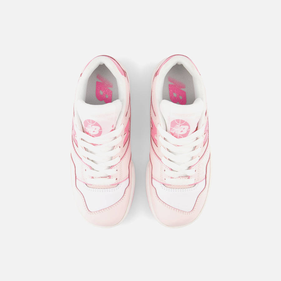 Pink Kids' Kith New Balance Pre-School 550 Sneakers | 2674-MBCXS